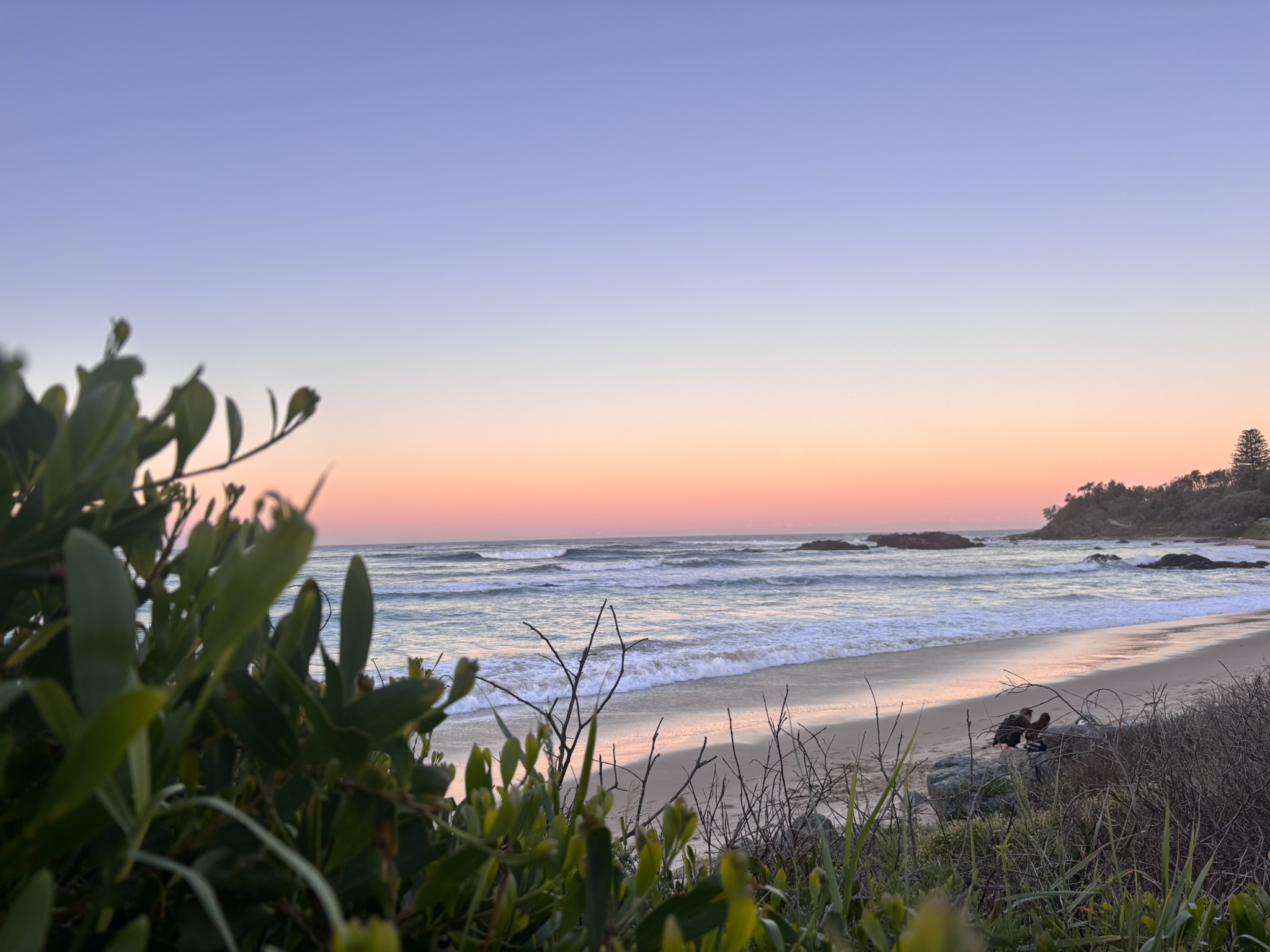 Port Mac Beach Dusk